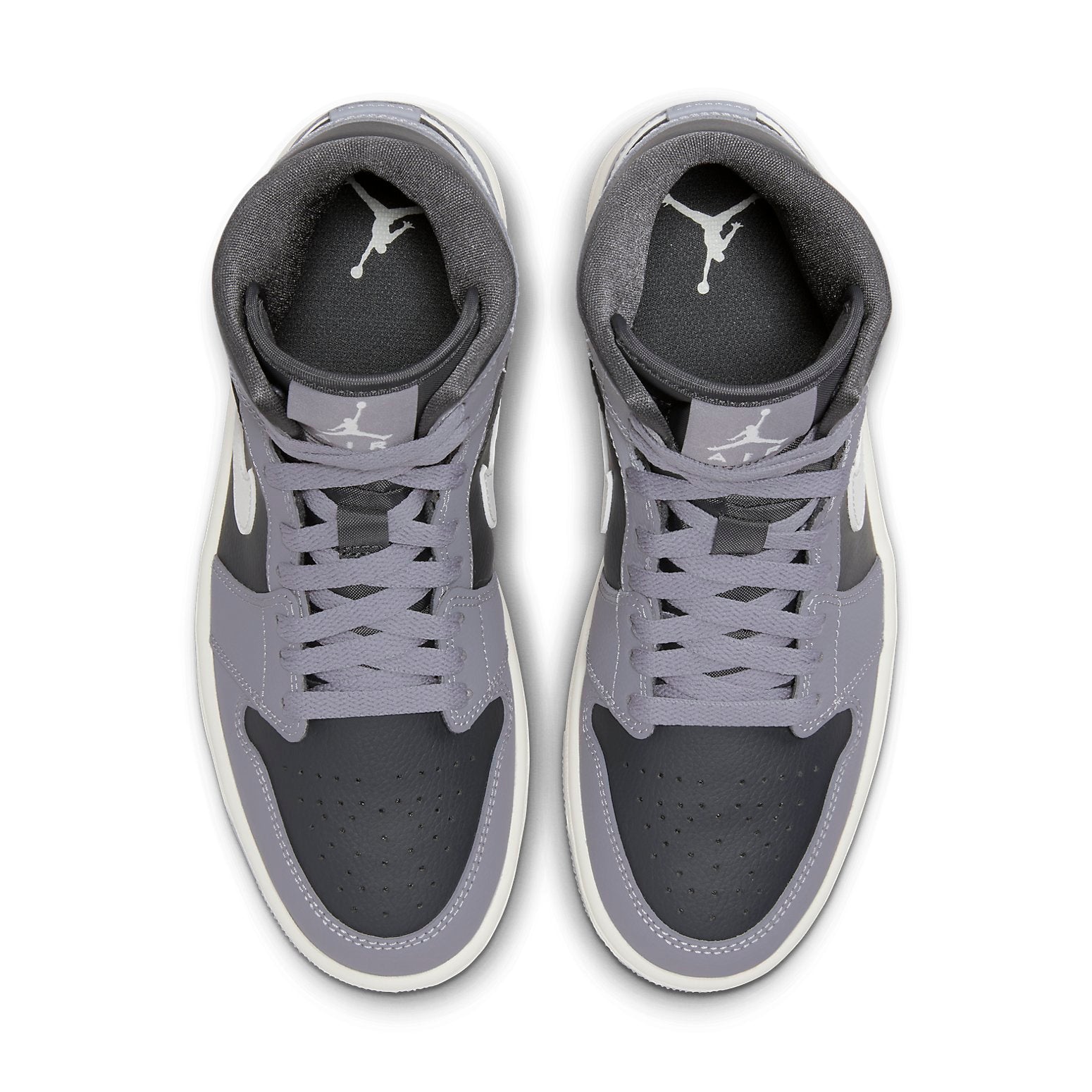(WMNS) Air Jordan 1 Mid 'Cement Grey' BQ6472-022