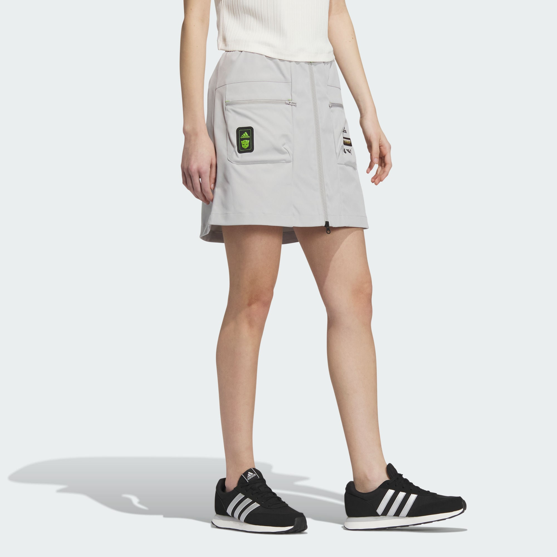 (WMNS) adidas Transformers Skirt 'Grey' IK3481