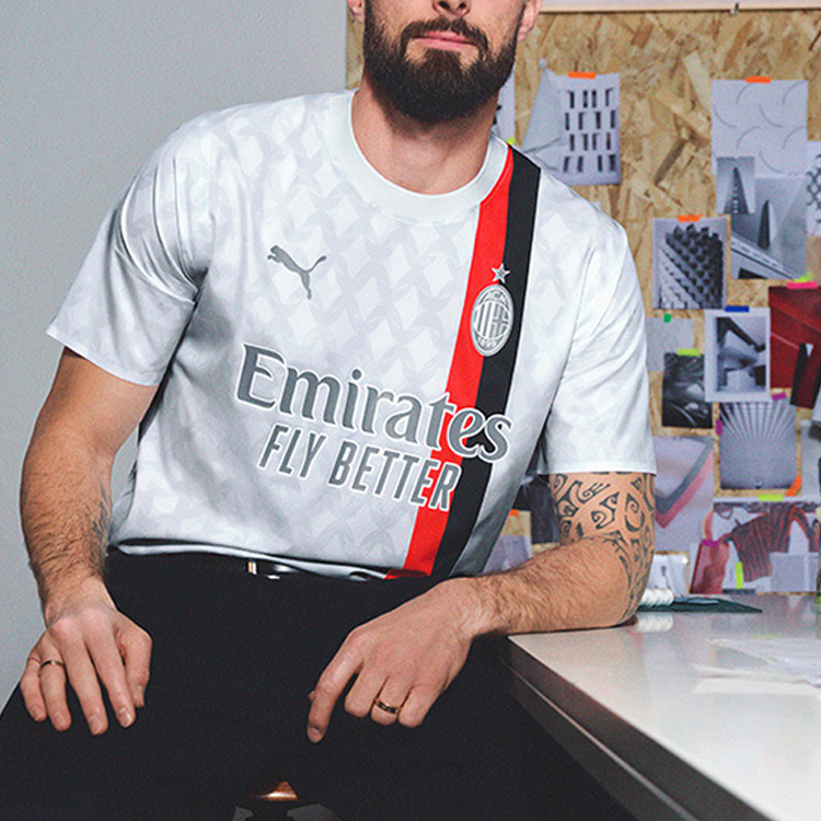PUMA Acm Away Authentic Jersey Logo 'White' 770390