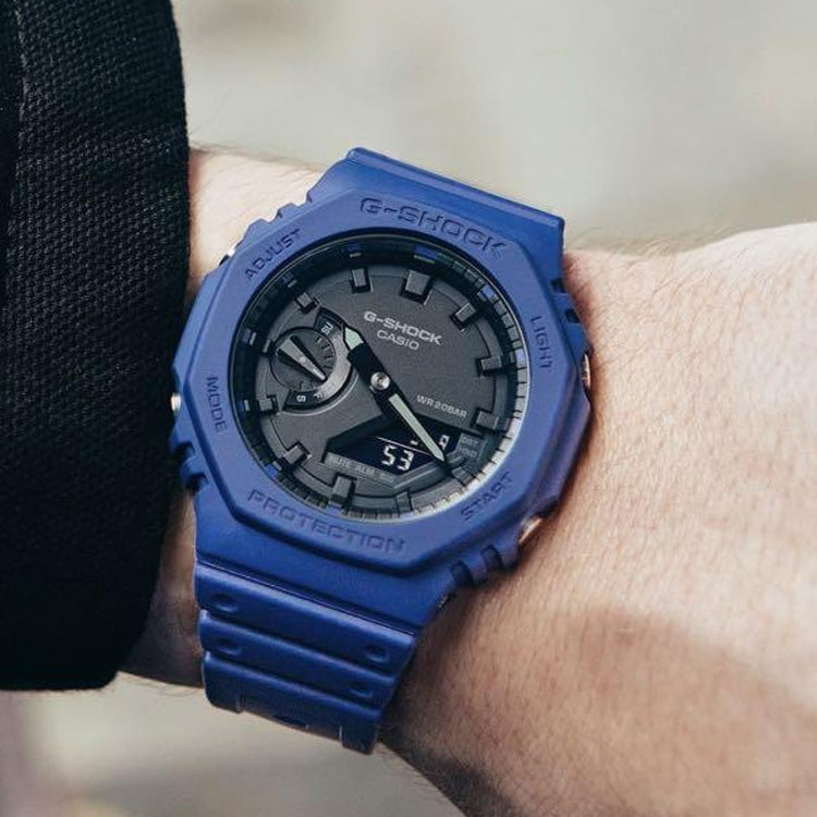 CASIO G-Shock Analog-Digital 'Blue' GA-2100-2A