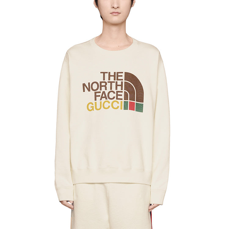 Gucci x THE NORTH FACE Cotton Sweatshirt 'Ivory' 626990-XJDCM-9756