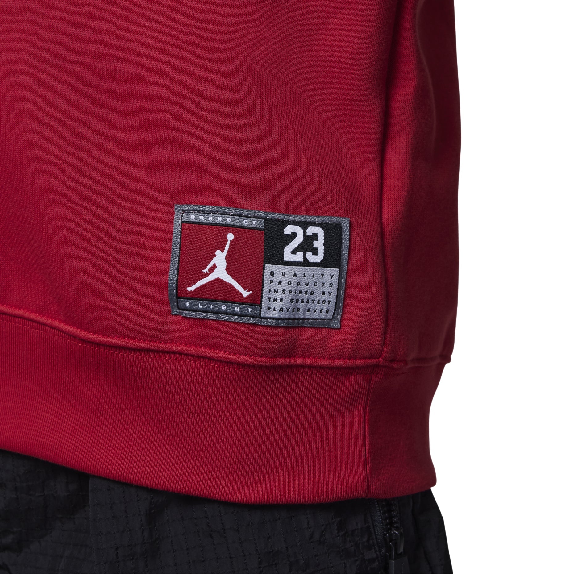 (PS) Air Jordan Fleece Pullover Hoodie 'Red' FV3203-687
