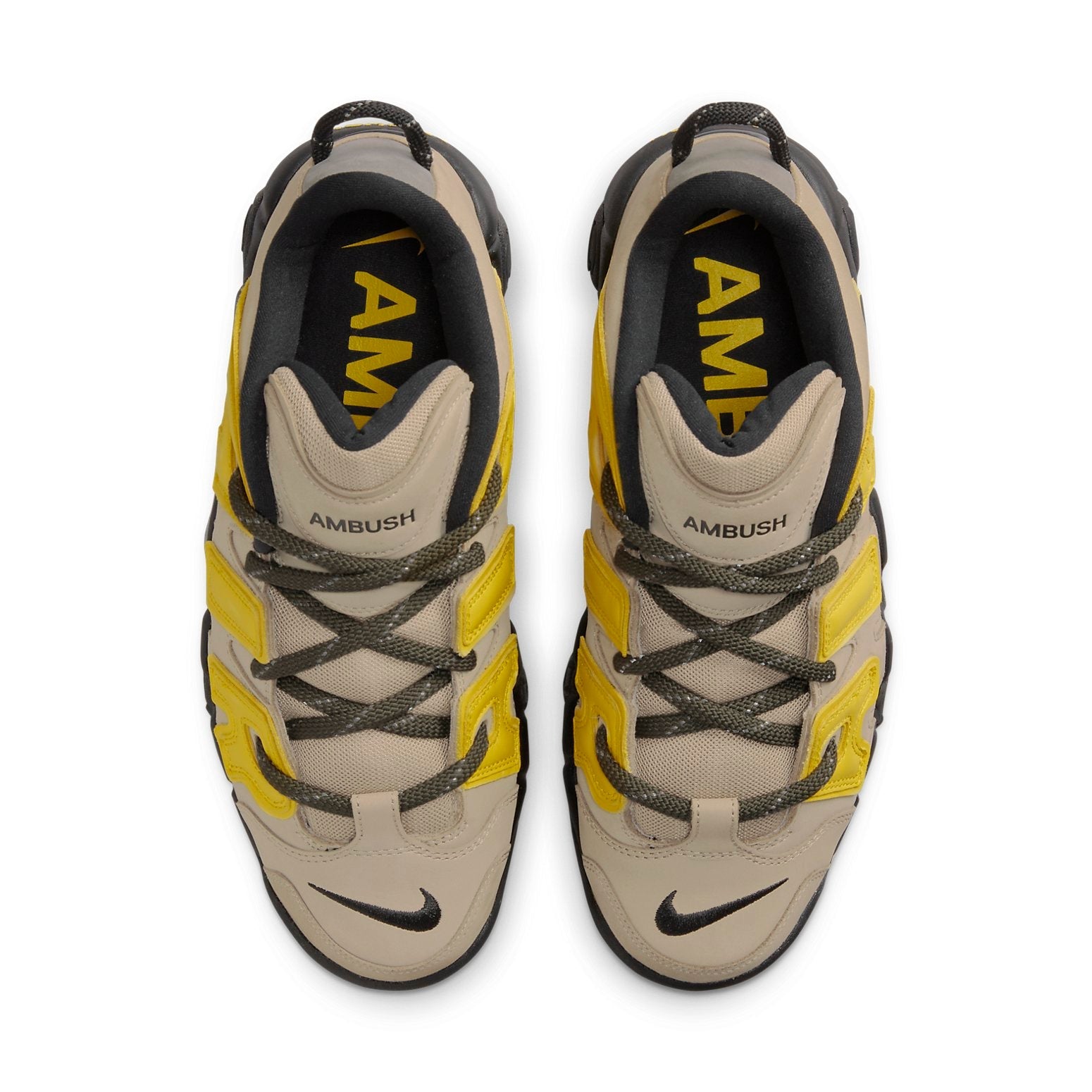 Nike Air More Uptempo Low 'AMBUSH Limestone Vivid Sulfur' FB1299-200