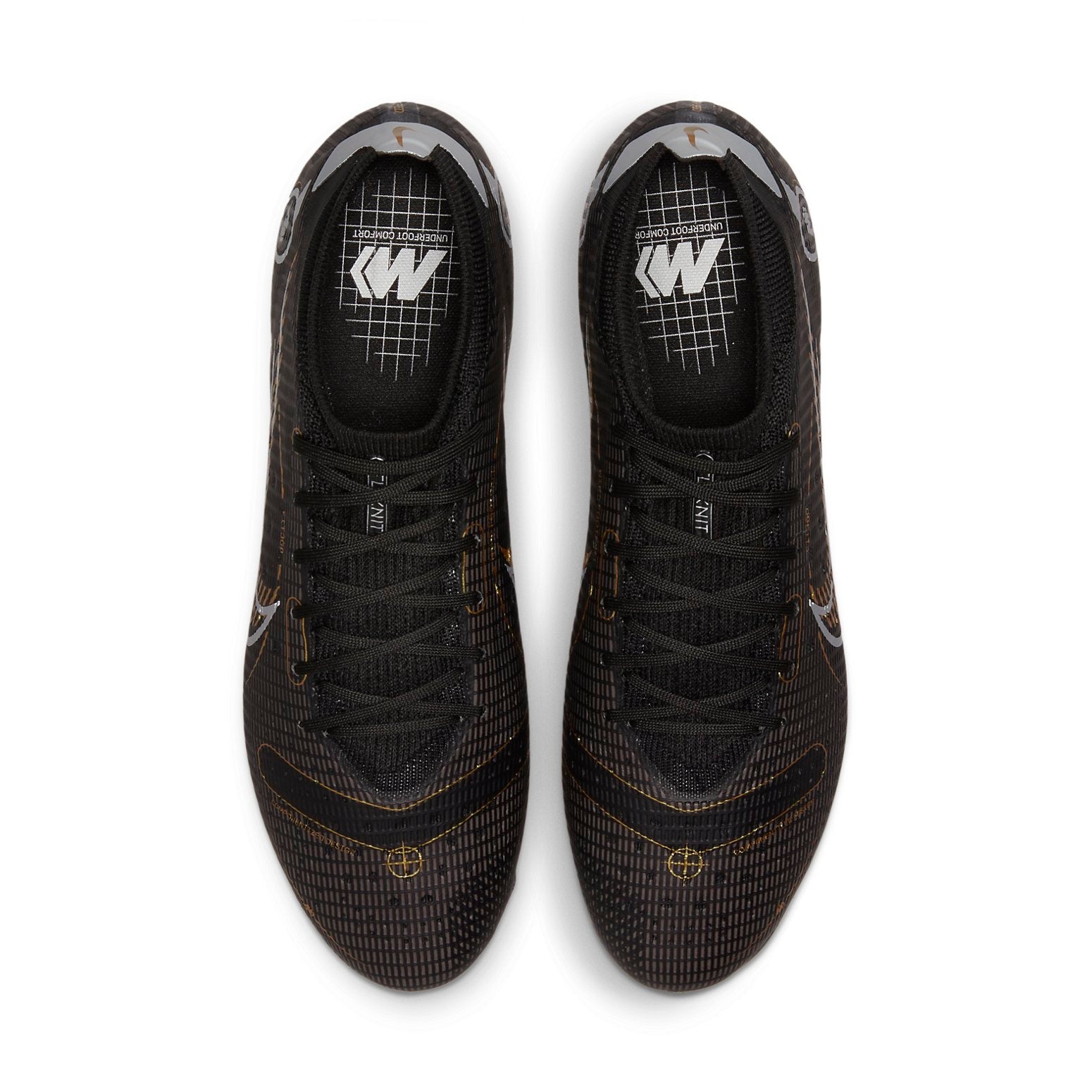 Nike Mercurial Vapor 14 Pro FG 'Black Metallic Gold' DJ2846-007