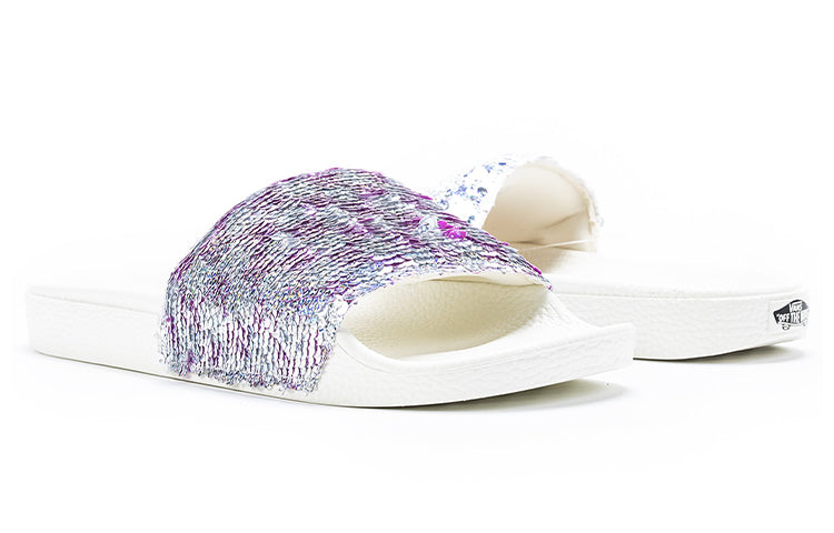 Vans Slide-On Slippers White/Purple VN0004LGUSA
