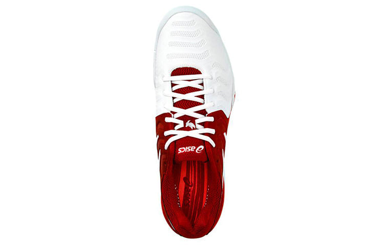 ASICS Gel-Resolution Novak 'White Red' E805N-2301