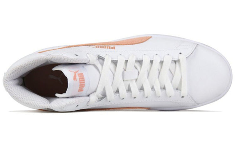 PUMA Smash V2 Mid L 'White Pink' 366924-09
