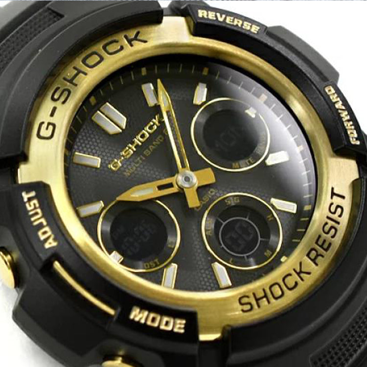CASIO G-Shock Analog-Digital 'Black Gold' AWG-M100SBG-1A