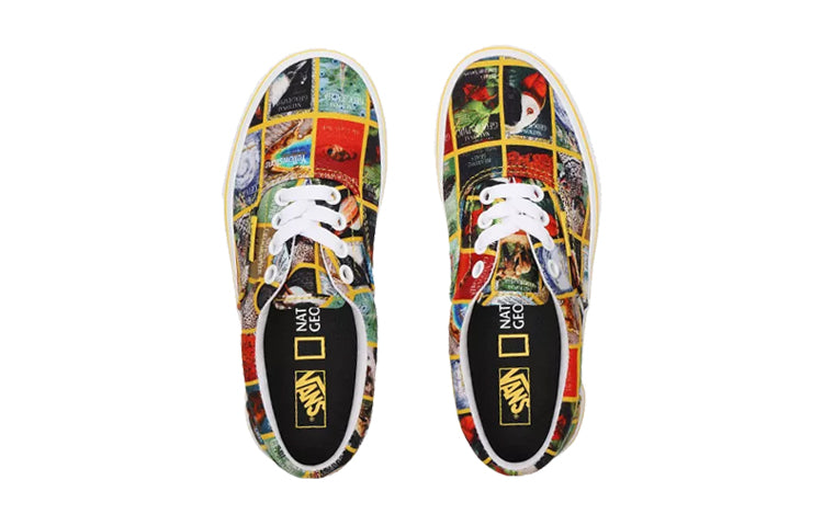(PS) Vans x National Geographic Era 'White Yellow' VN0A38H8WJZ