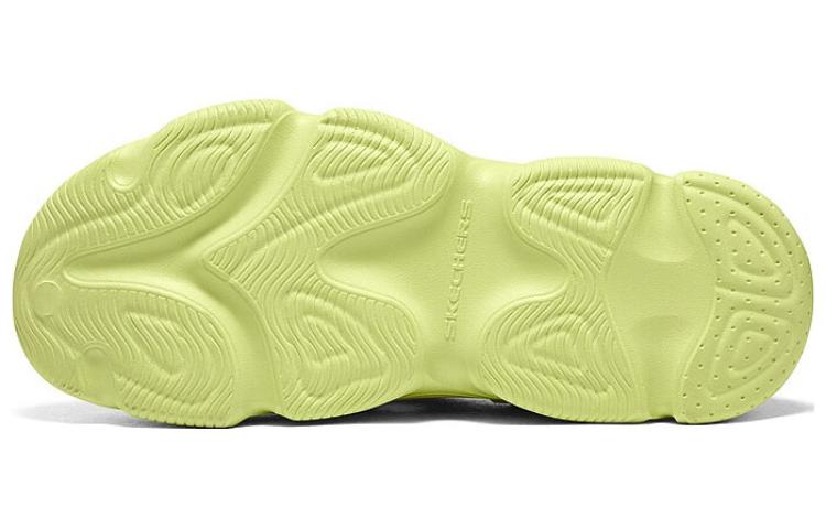 (WMNS) Skechers Foamies Top-Level-Peachy Vibe 'Lime' 111481-LIME