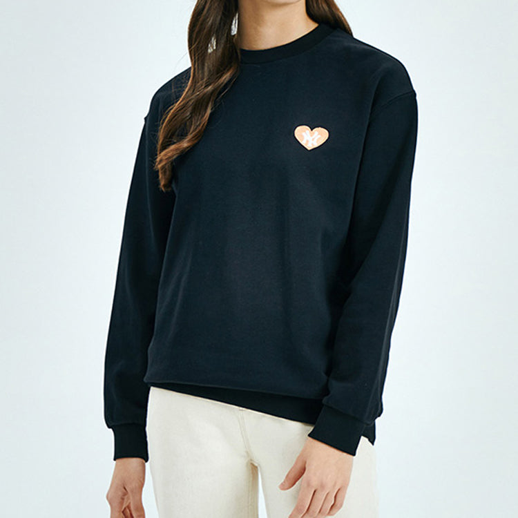 MLB Series Embroidered LOGO Athleisure Casual Sports Long Sleeves Black 31MT09011-50L