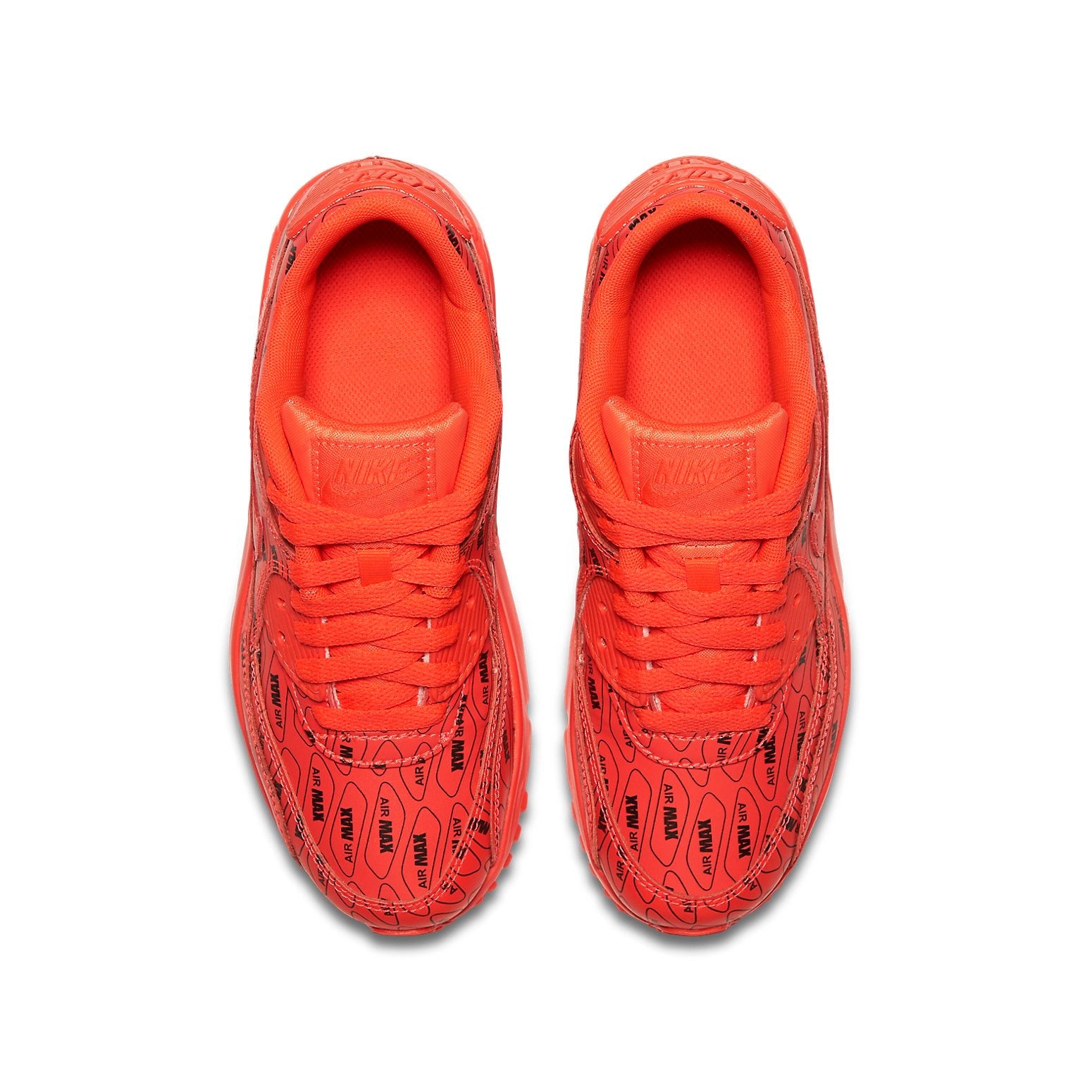 (GS) Nike Air Max 90 SE 'All Over Logo' 859560-600