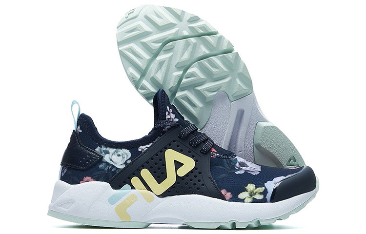 (WMNS) FILA Fpf Series VNTG GS Black/White/Yellow F62W021103FNG