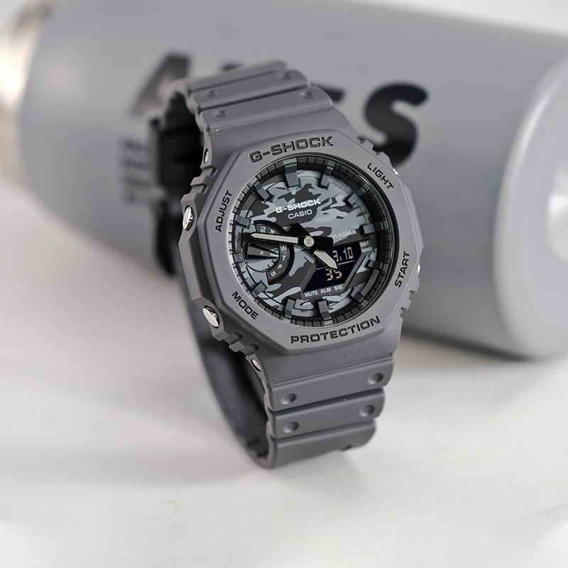 CASIO G-Shock Analog-Digital 'Grey' GA-2100CA-8APR