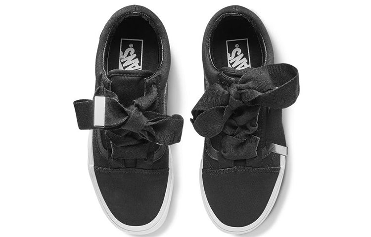 Vans Herringbone Lace Old Skool Shoes Black VN0A4BTSVZR