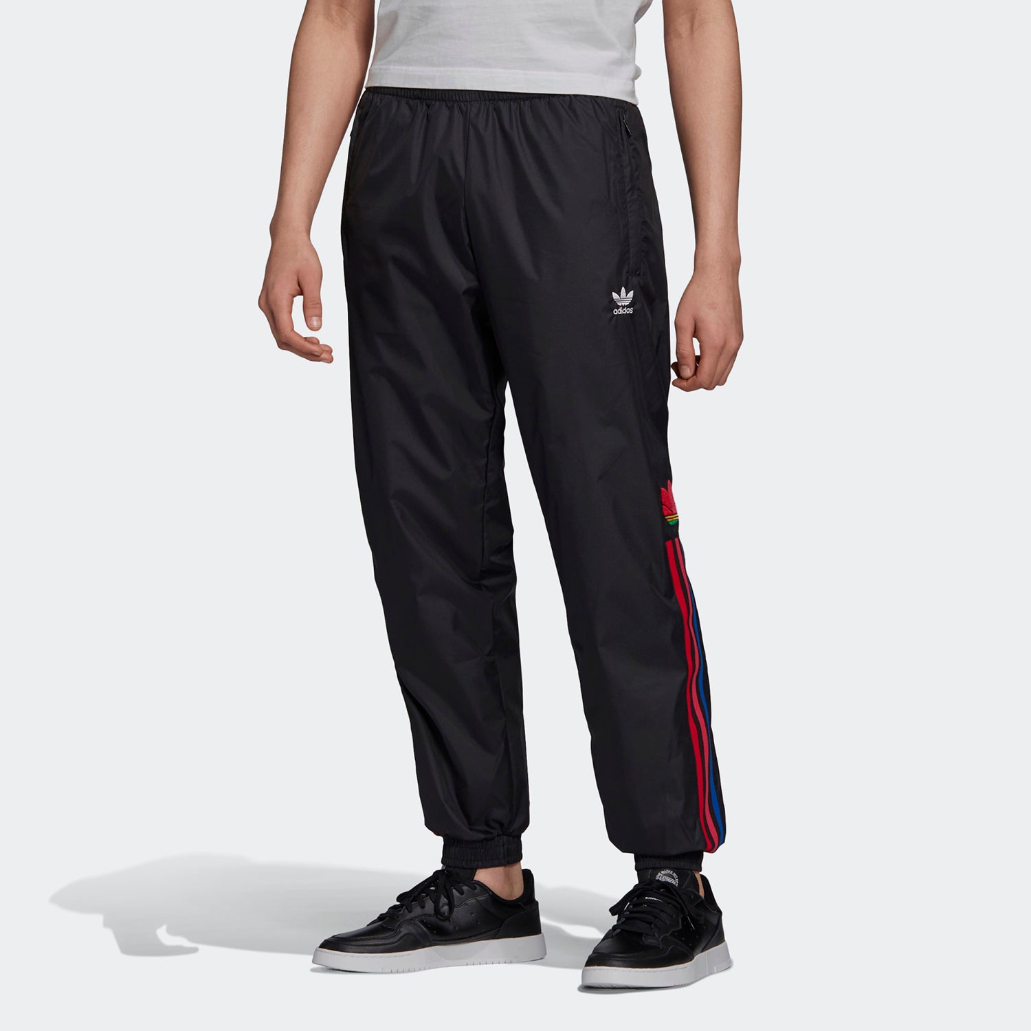 adidas originals 3D TF Turf 3 STEP TP Casual Bundle Feet Sports Pants Black GE0839