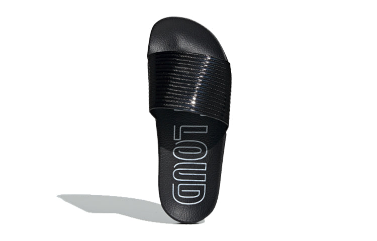 (WMNS) adidas originals Adilette W 'Black' F33934