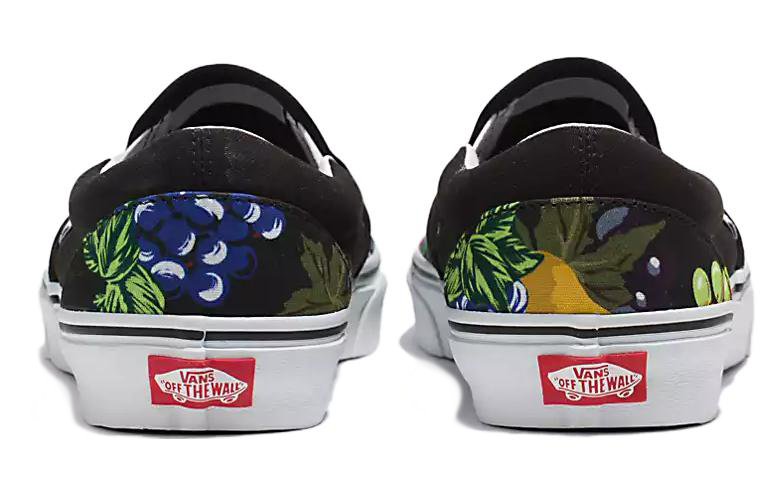 Vans Classic Slip-On Fruit Skull 'Black Multi' VN0A7Q5DY28