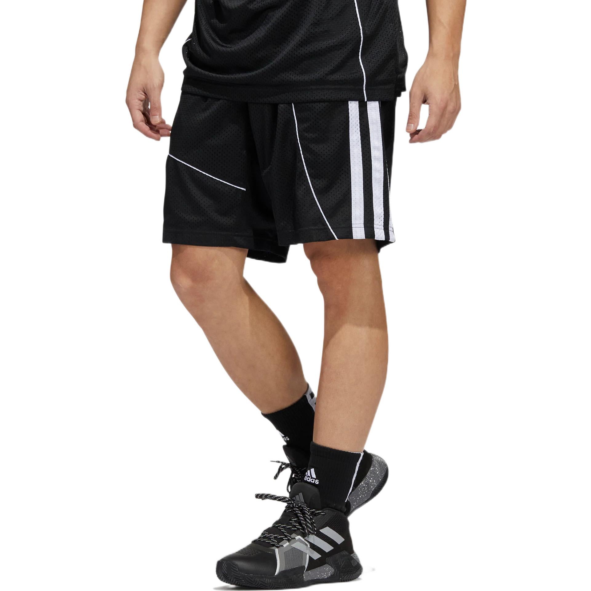 adidas Creator 365 Basketball Shorts Asia Sizing 'Black' HK7066