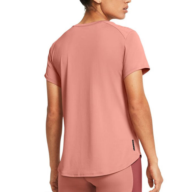 (WMNS) Under Armour Vanish Elite Vent T-shirt 'Pink' 1383638-696