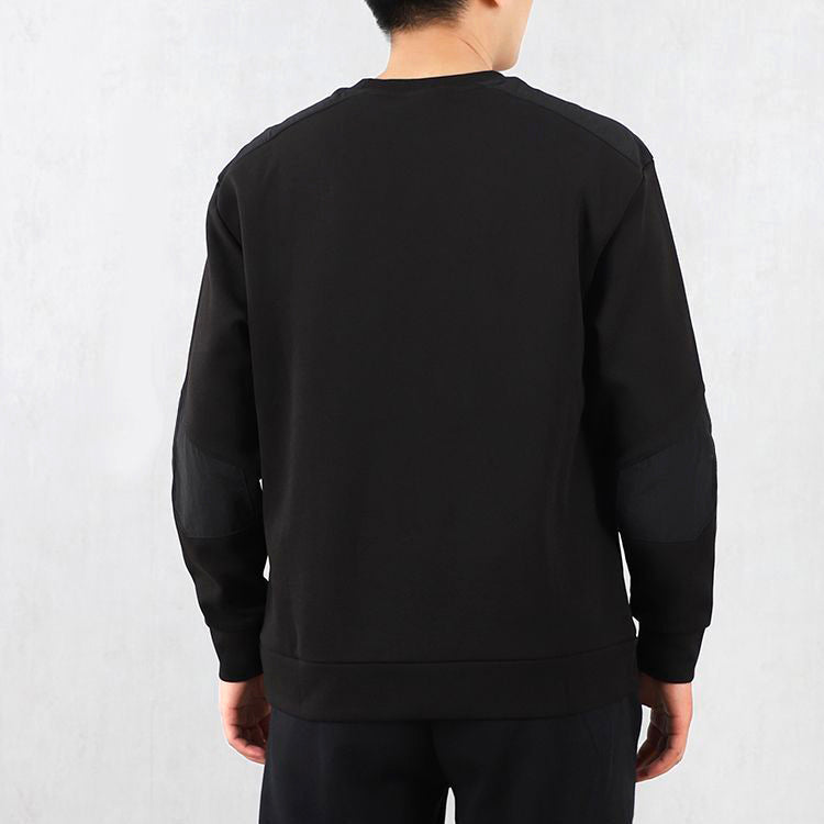 PUMA Nu-tility Round Neck Casual Pullover Sports Black 585239-01
