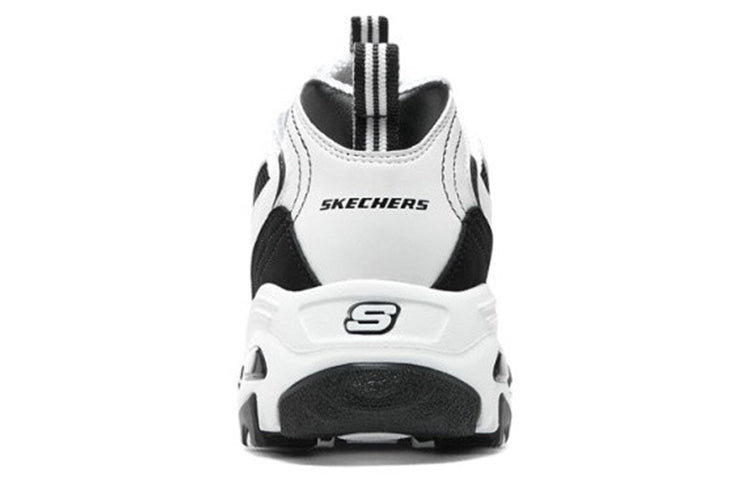(WMNS) Skechers DLITES 1.0 'White Black' 896121-WBK