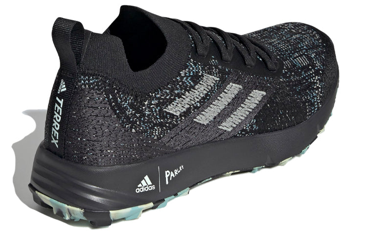 (WMNS) adidas Terrex Two Parley Trail 'Black Green' EF4813