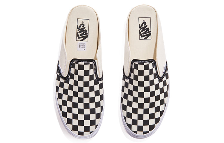 Vans Classic Slip-On Mule 'Checkerboard - Black' VN0004KTEO1