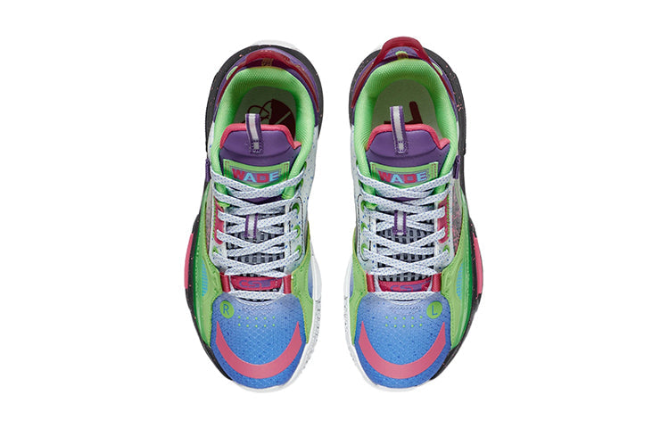 (GS) Li-Ning Wade All City 10 V1 'Green. Purple' YKBS012-5