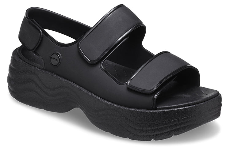 (WMNS) Crocs Skyline Sandals 'Black' 208183-001