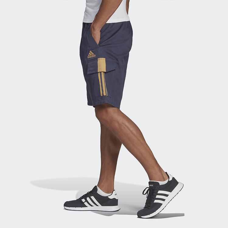 adidas Big Pocket Casual Shorts Blue H56617