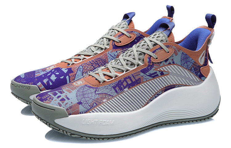 Li-Ning BadFive 1 'Orange Purple White' AGBR001-5