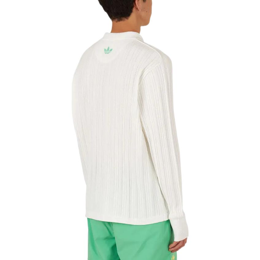 adidas x Pharrell Knit Long Sleeve Jersey 'Cloud White' HZ8138