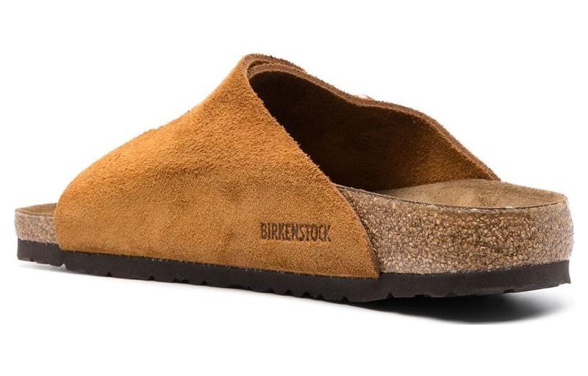 (WMNS) Birkenstock Zrich Suede Leather Narrow Fit 'Mink' 1023891