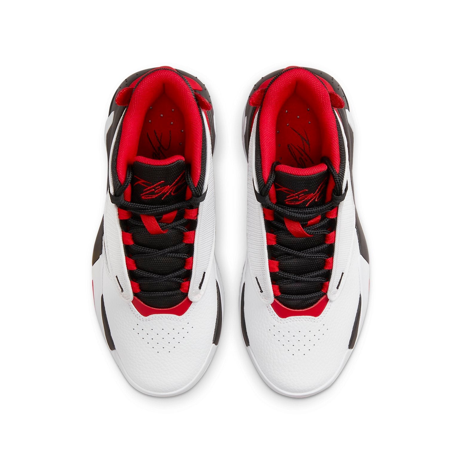 (GS) Air Jordan Max Aura 4 'White University Red' DQ8404-106