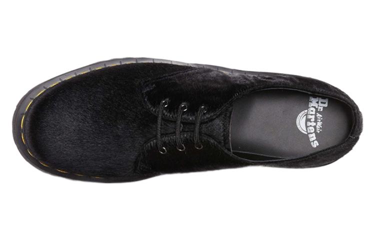 Dr. Martens 1461 Hair-On Platform Shoes 'Black Hair On' 31096001