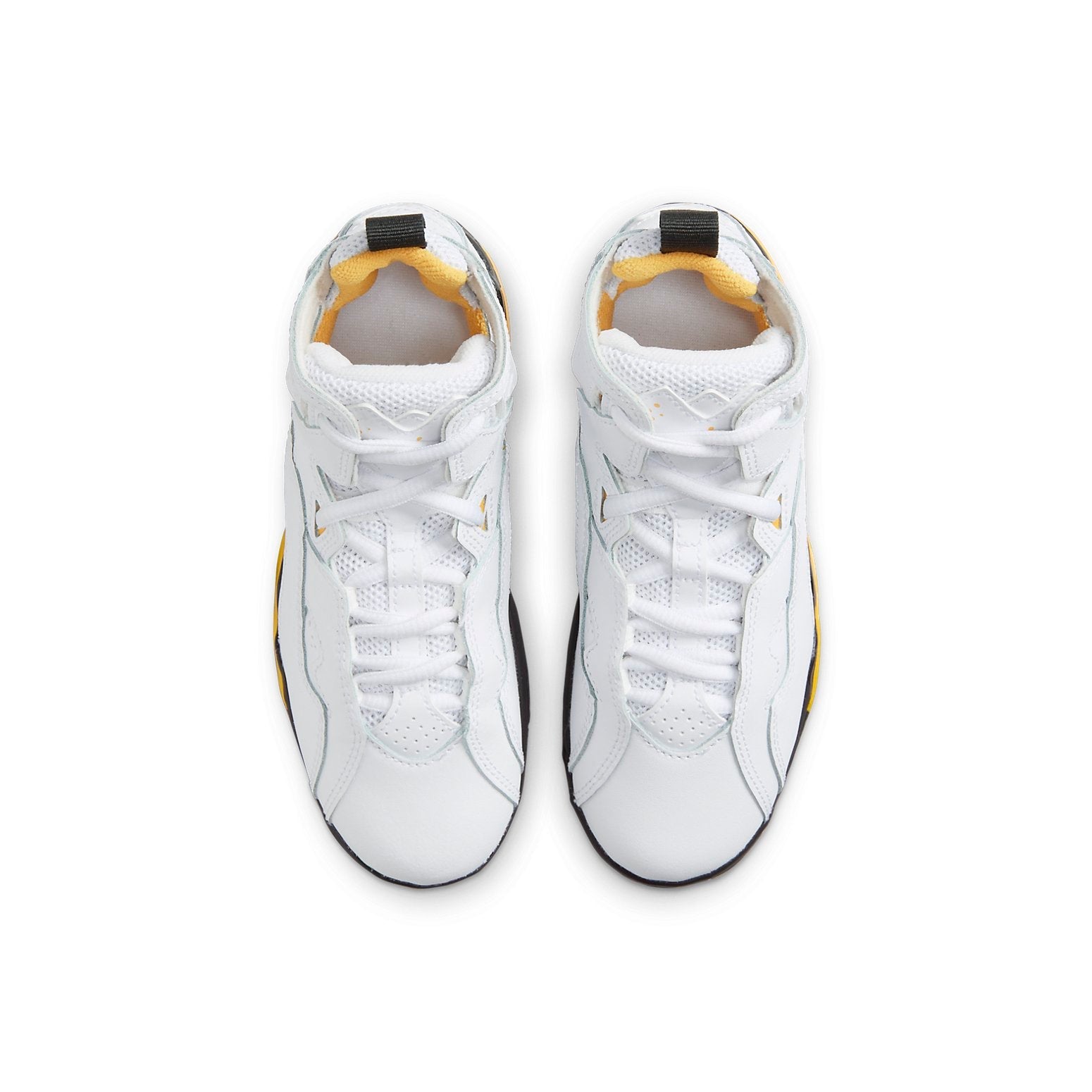 (PS) Air Jordan True Flight 'White Yellow Ochre' 343796-107