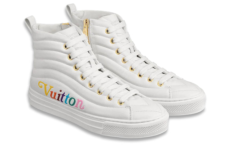 (WMNS) LOUIS VUITTON LV Stellar Ankle Sneakers 'White' 1A5C5I