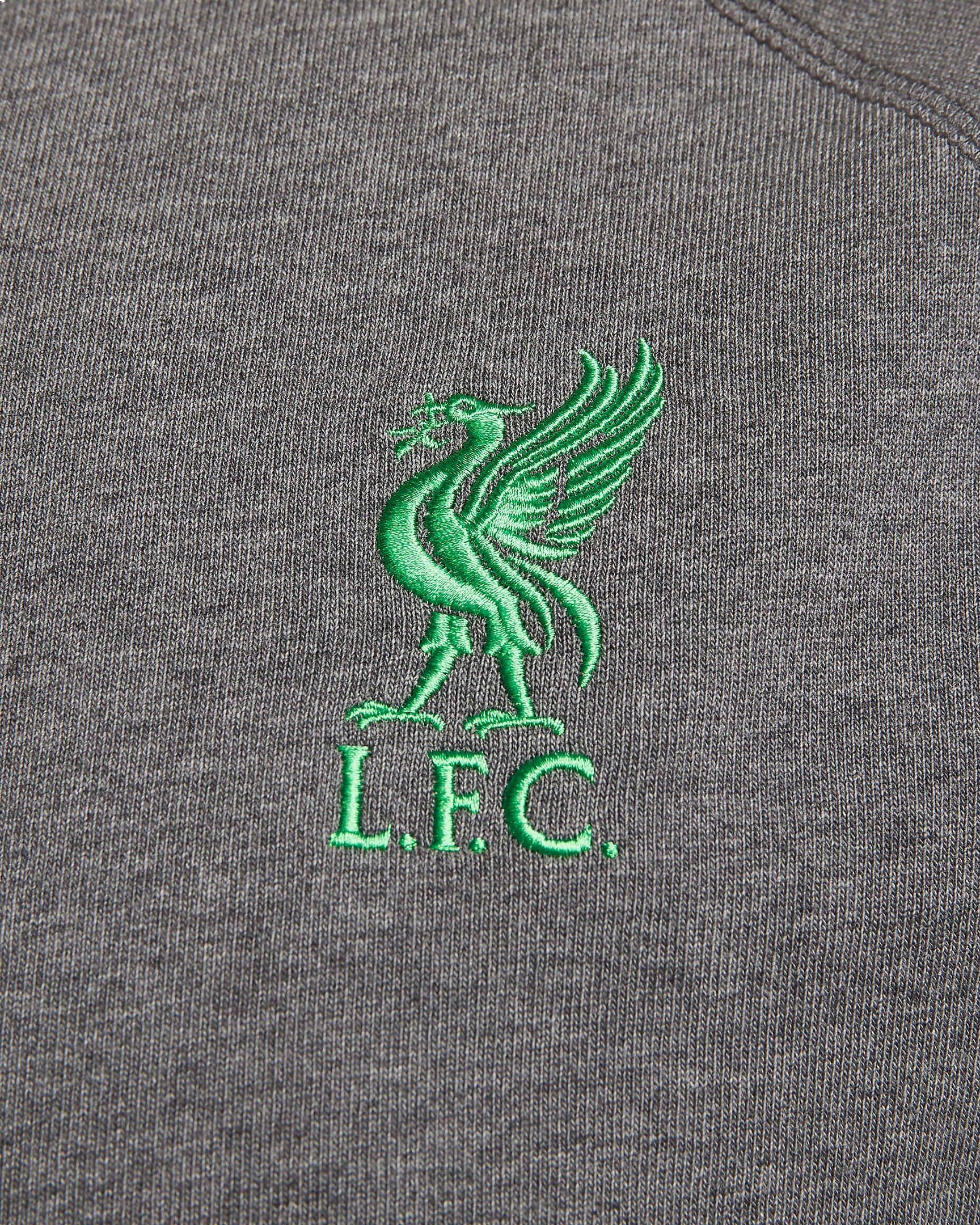 Nike Heather Charcoal Liverpool Travel Raglan T-Shirt 'Grey' DV5106-071