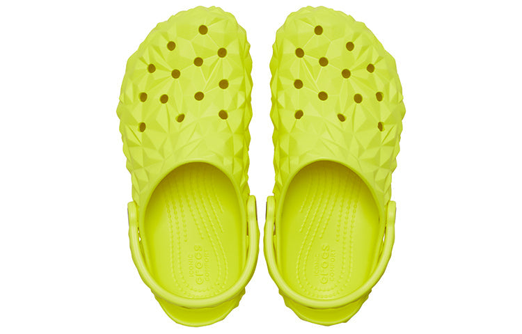 (WMNS) Crocs Classic Geometric Clogs 'Green' 209563-76M