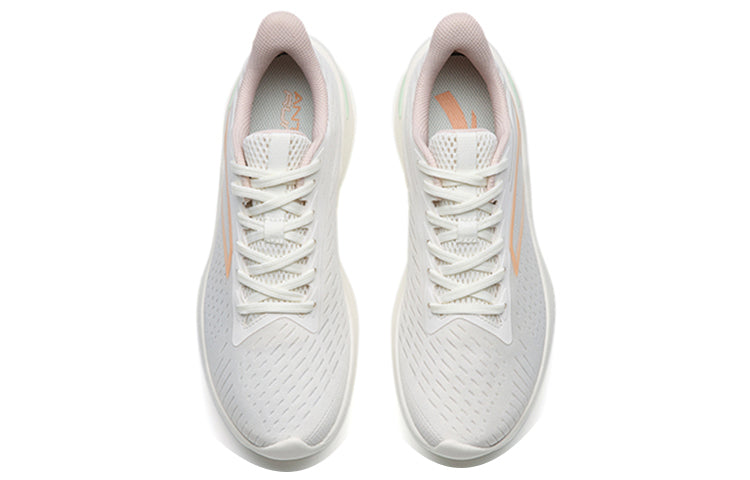 (WMNS) ANTA A Shock Running Shoes 'White Orange' 122235521-4