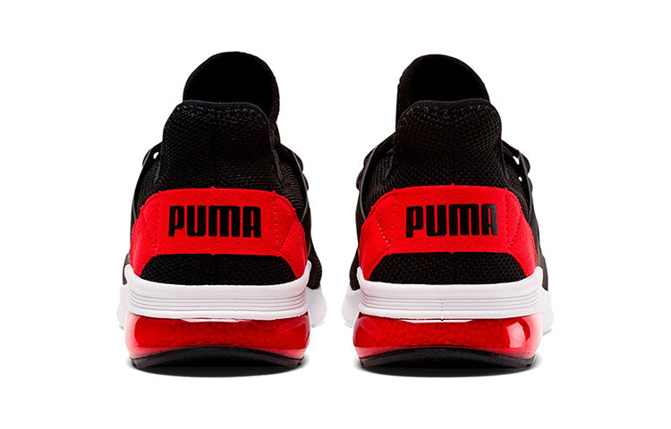 PUMA Electron Street Low-top Running Shoes Black/Red 367309-15
