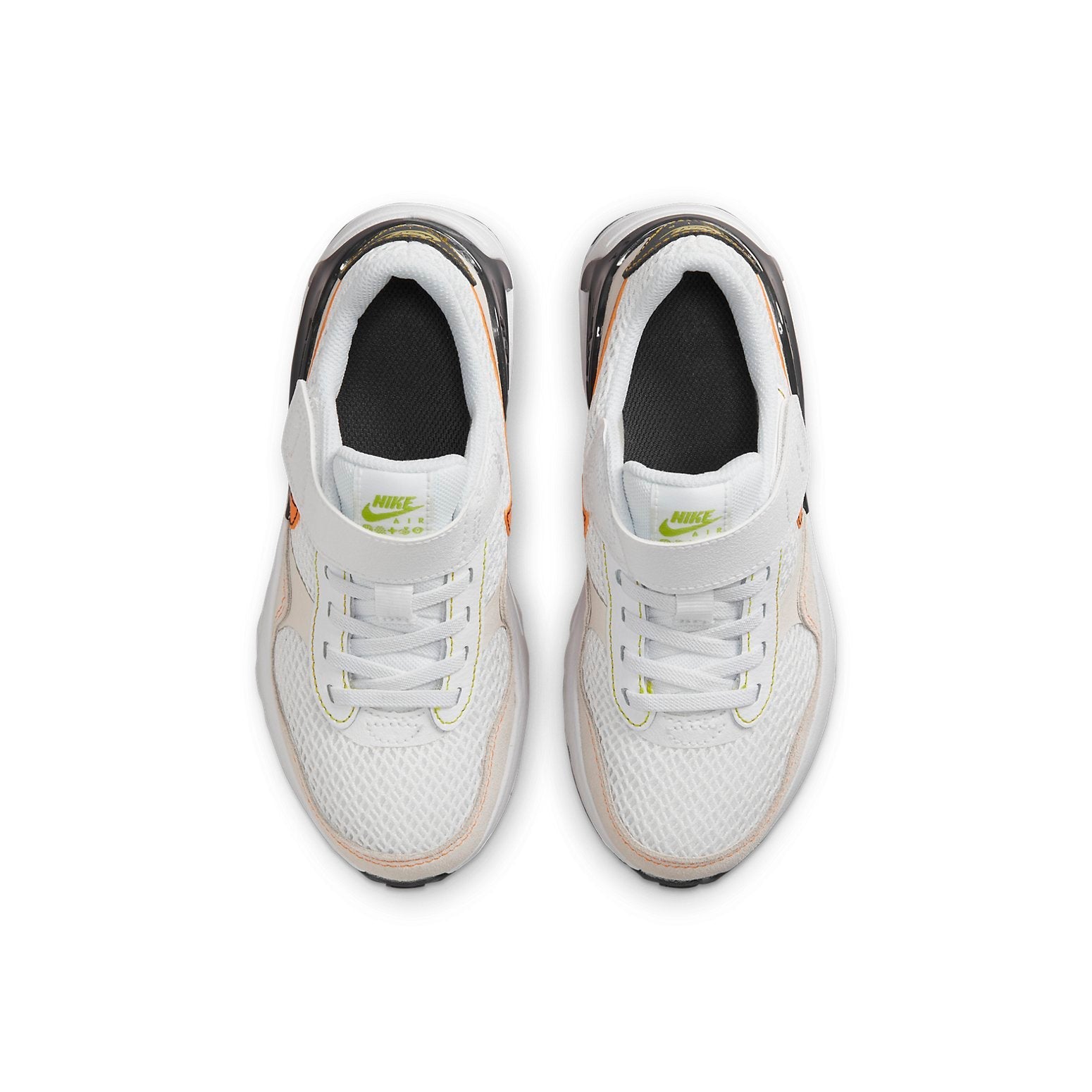 (PS) Nike Air Max SYSTM Shoes 'White Vivid Orange' DQ0285-109
