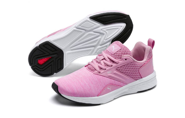 (GS) PUMA Nrgy Comet Low Running Shoes Pink 190675-09