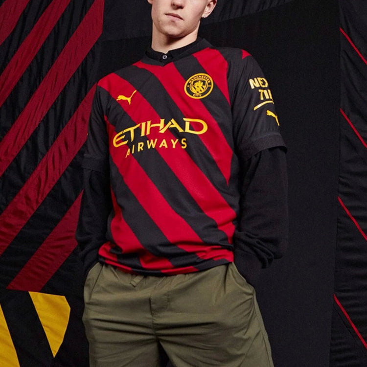 PUMA Manchester City FC Away Jersey 'Red' 765722-02