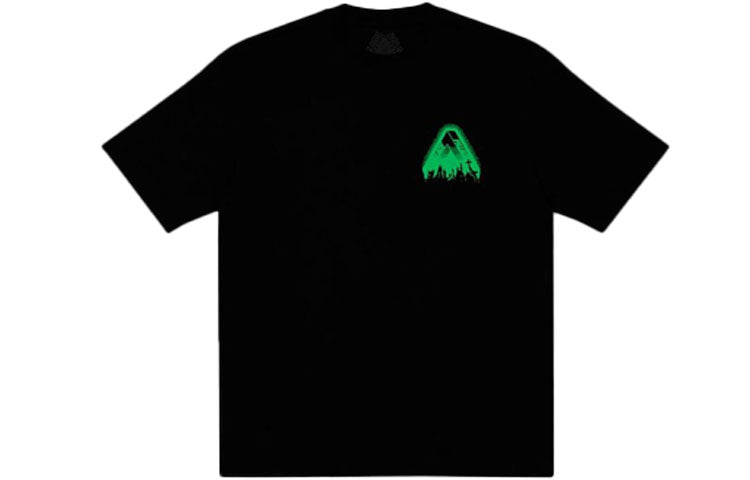 PALACE Tri-Cult Tee limited Triangle Printing Short Sleeve Unisex Black P19TS334