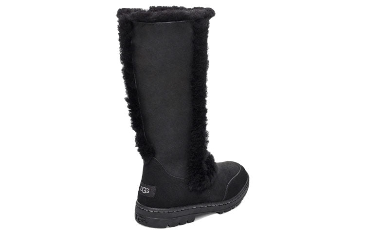 (WMNS) UGG Sundance II Revival Snow Boots Black 5325O-BLK