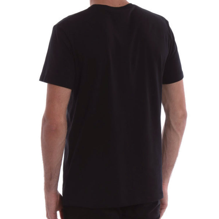 Men's Alexander McQueen Rose Short Sleeve Black 520302QLZ710901
