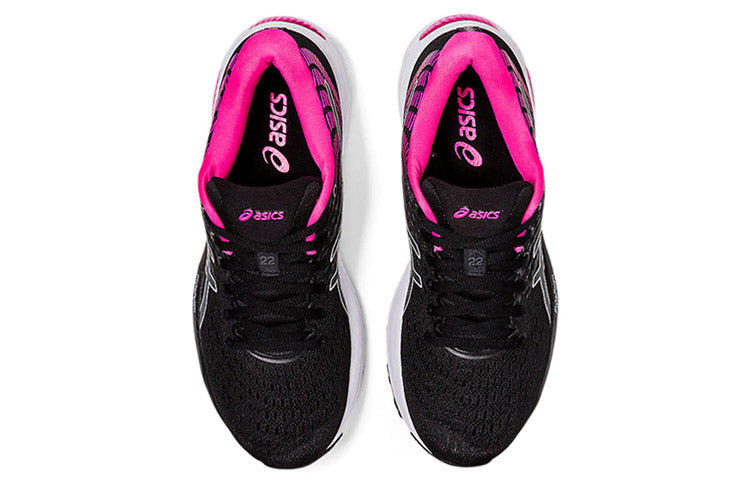 (WMNS) ASICS Gel-Cumulus 22 D Wide 'Black Pink Glo' 1012A738-001