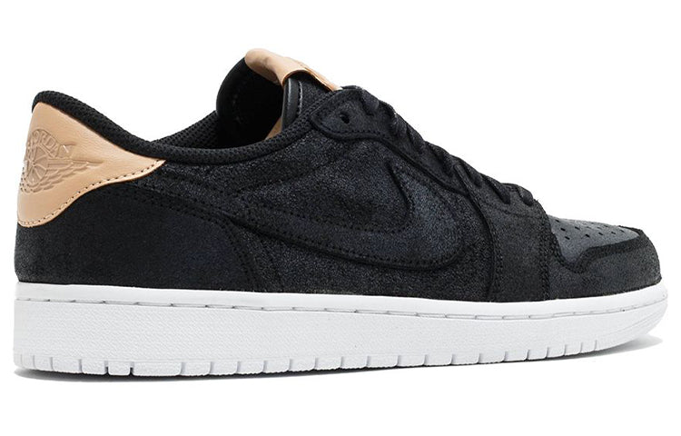 Air Jordan 1 Retro Low OG Premium 'Black Tan' 905136-010